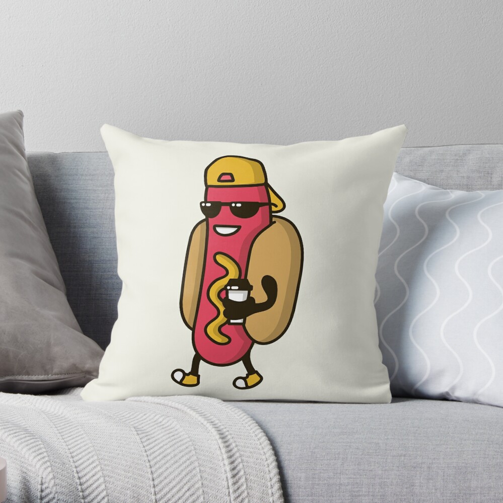 giant hotdog pillow