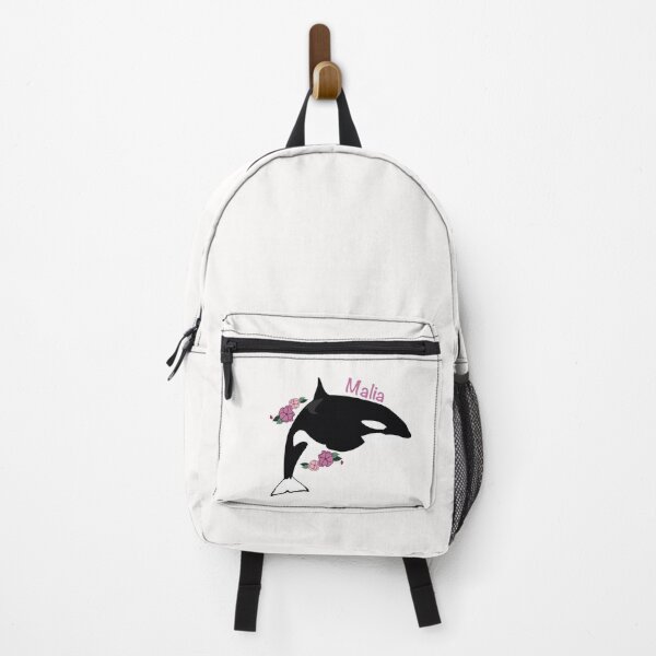 Item preview, Malia the killer whale flower art designed and sold by Animaldesigns24.