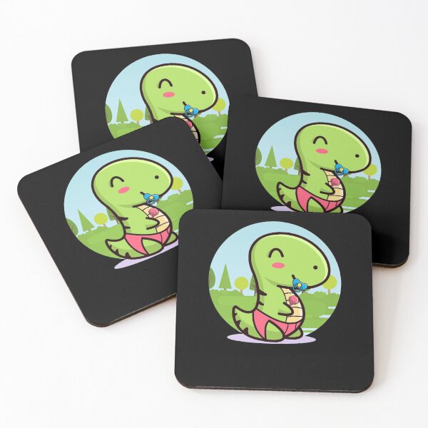 Item preview, Baby Dinosaur with Pacifier and Rattle designed and sold by Moonpie90.