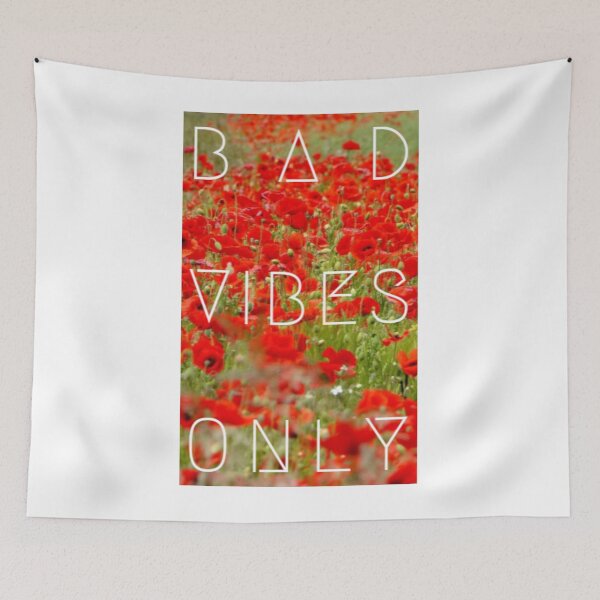 Item preview, Bad Vibes Only Flowers designed and sold by ShakePoD.