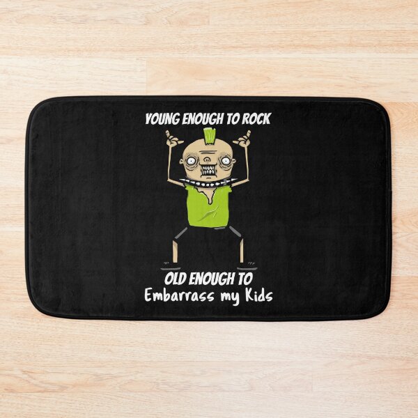 Item preview, Young Enough To Rock. Old Enough.  designed and sold by shirtdan.