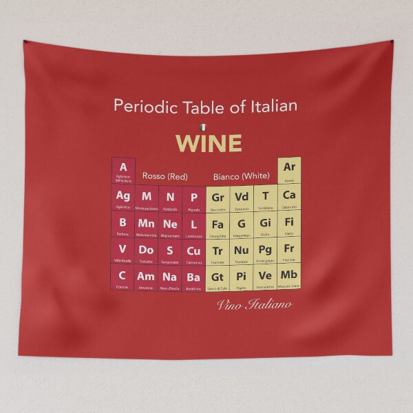 Item preview, Periodic Table of Italian Wine designed and sold by vladocar.
