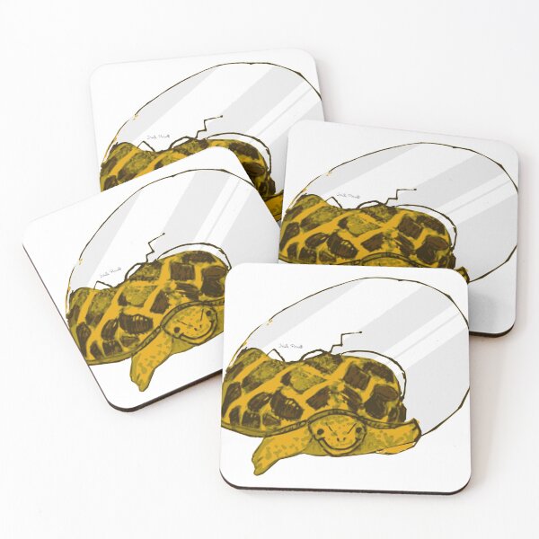 Item preview, Derived Product - Hand-drawn Star shell tortoise Hatchling designed and sold by Eejee-SK.