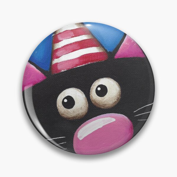 Item preview, Cat in a party hat designed and sold by StressieCat.