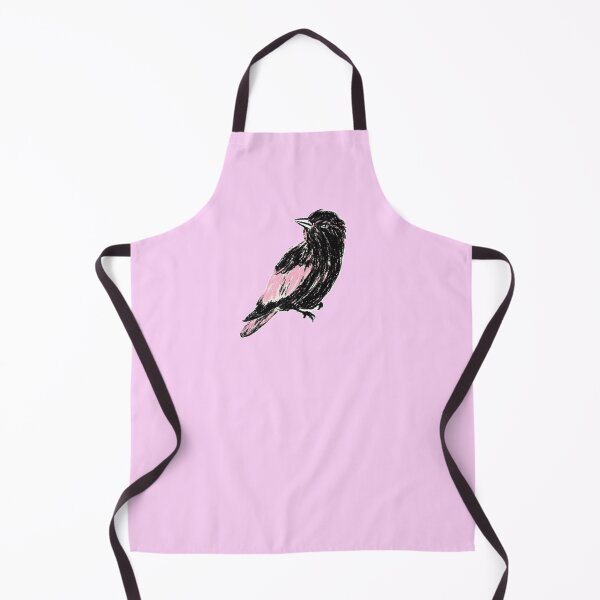 Item preview, Charcoal pink crow designed and sold by swampmaster.