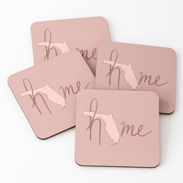 Item preview, Home Florida ~ Pink  designed and sold by Kaimarbe | Cute Stickers & Apparel.