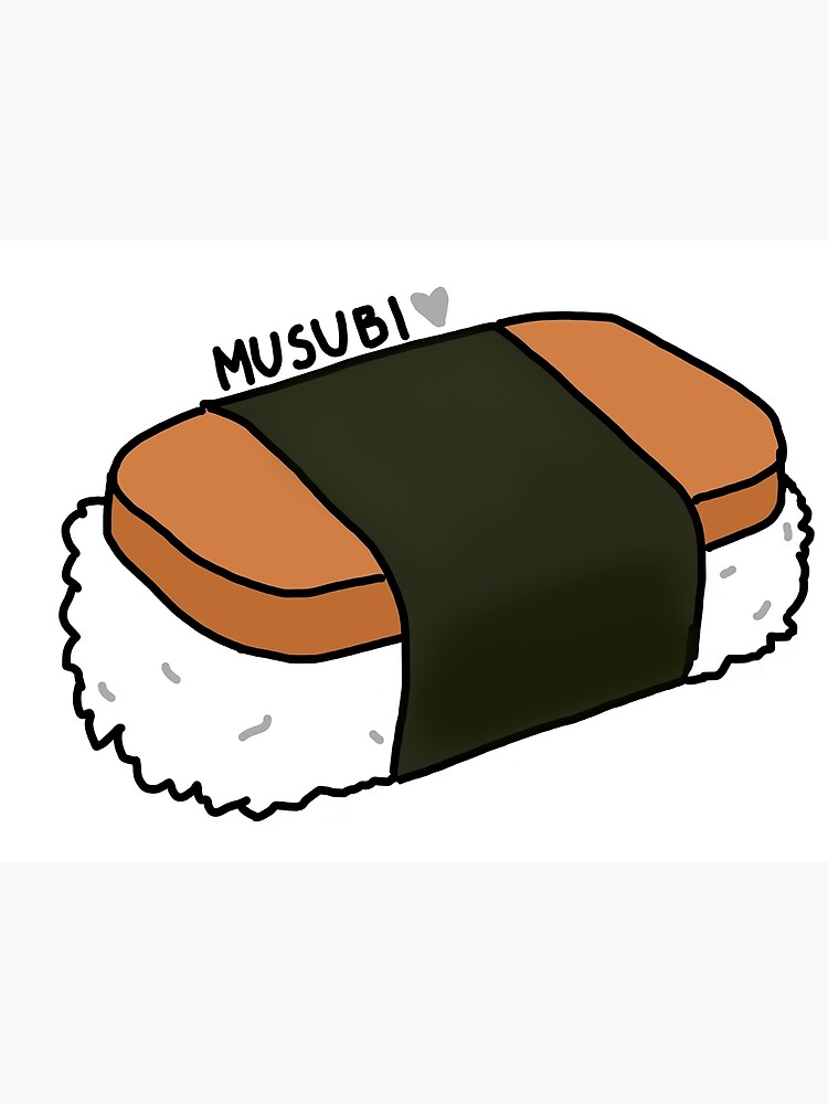 "Musubi Love" Poster for Sale by smileymailes Redbubble