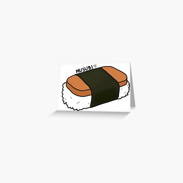 Musubi Love Greeting Card