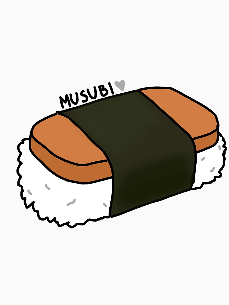 "Musubi Love" Tshirt for Sale by smileymailes Redbubble musubi t