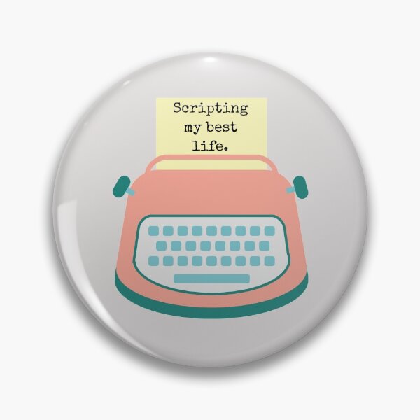 Item preview, Scripting my Best Life. On a typewriter. designed and sold by CrystalRaen.