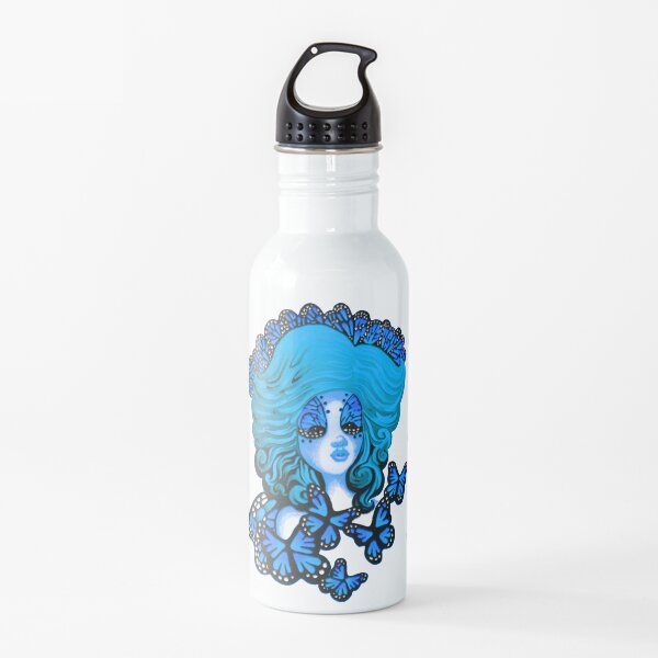 Blue Monarch Queen Water Bottle