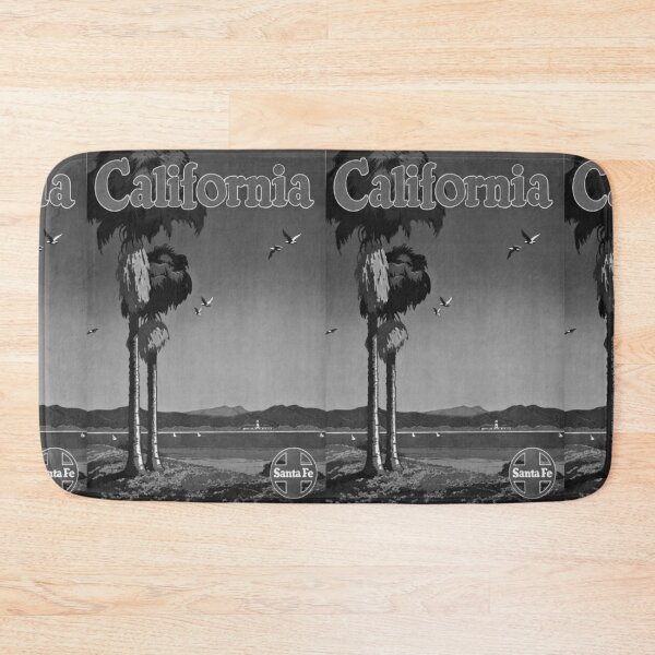 Item preview, California Noire vintage travel poster designed and sold by stickart-marek.