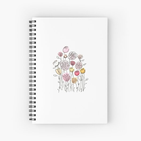 Spring Garden Spiral Notebook