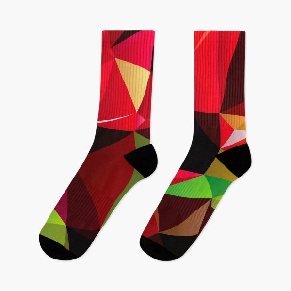 Item preview, Modern Minimal low polygon red green designed and sold by lordthebeard.