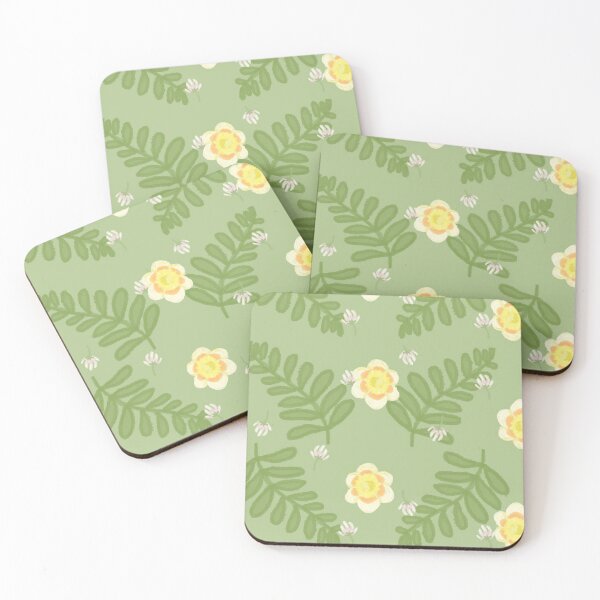 Item preview, Tulip Poplar and Ferns designed and sold by CatiedidGallery.
