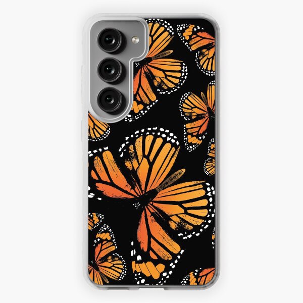 Monarch Butterflies | Monarch Butterfly | Vintage Butterflies | Butterfly Patterns | Samsung Galaxy Soft Case