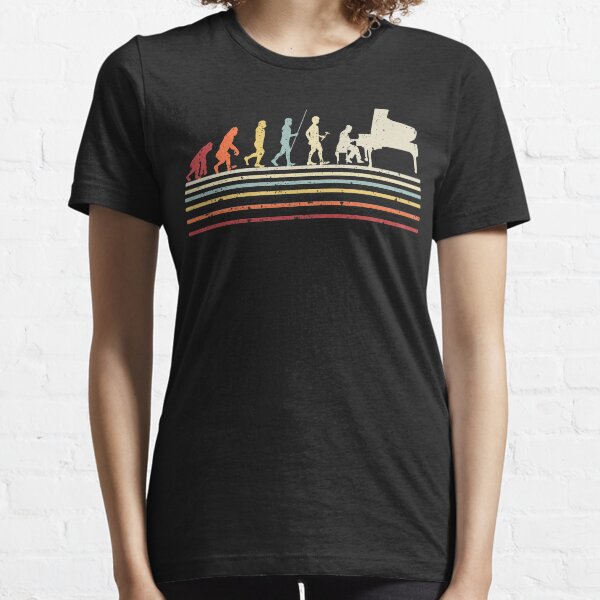Funny PIANO EVOLUTION Essential T-Shirt