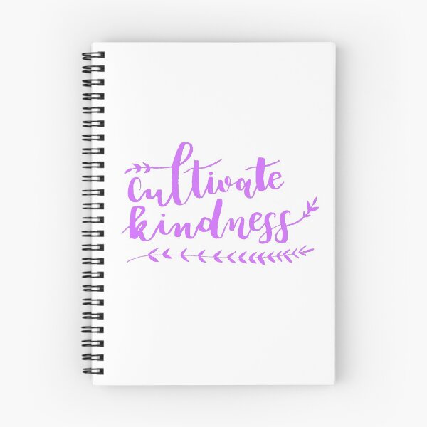 Item preview, Cultivate Kindness Positive Quote Light Purple designed and sold by faithful-ink.
