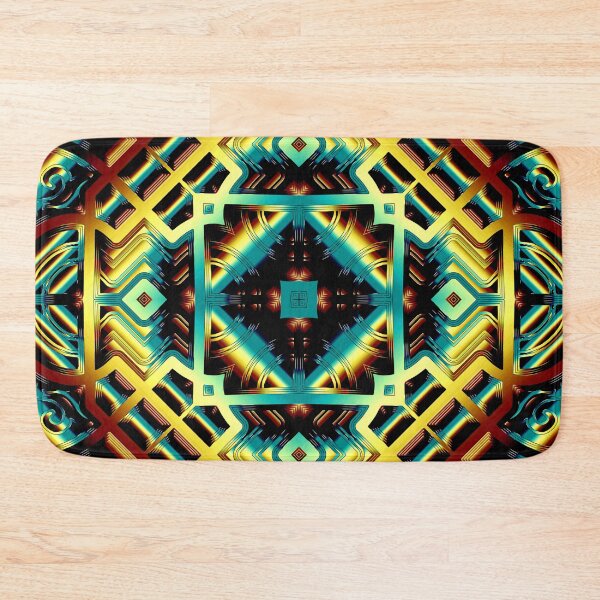Item preview, Ancient Rune - Abstract Metallic Art designed and sold by Dator-Abstracts.