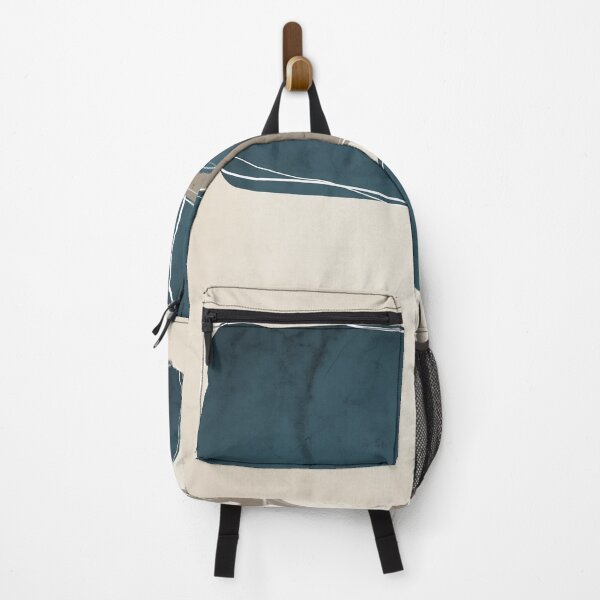 Item preview, Retro Abstract Design in Taupe and Aqua designed and sold by simplydesignart.