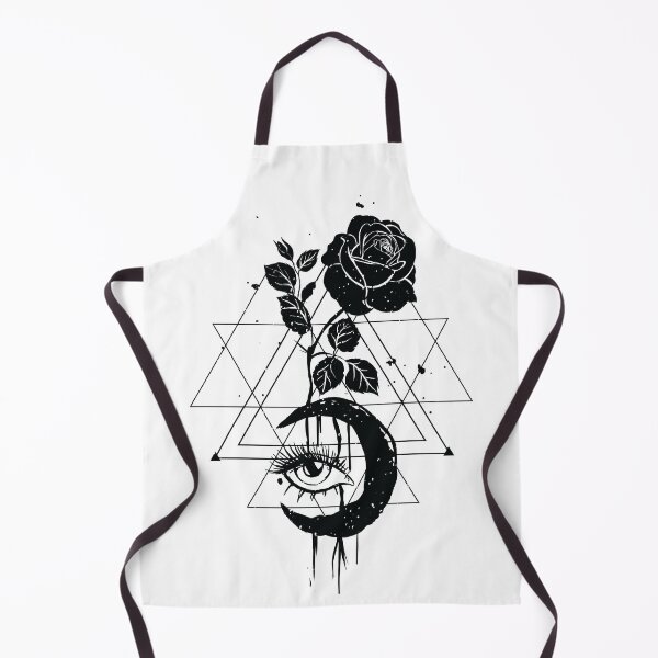Item preview, Black rose geometry geometric design designed and sold by Dsigns.