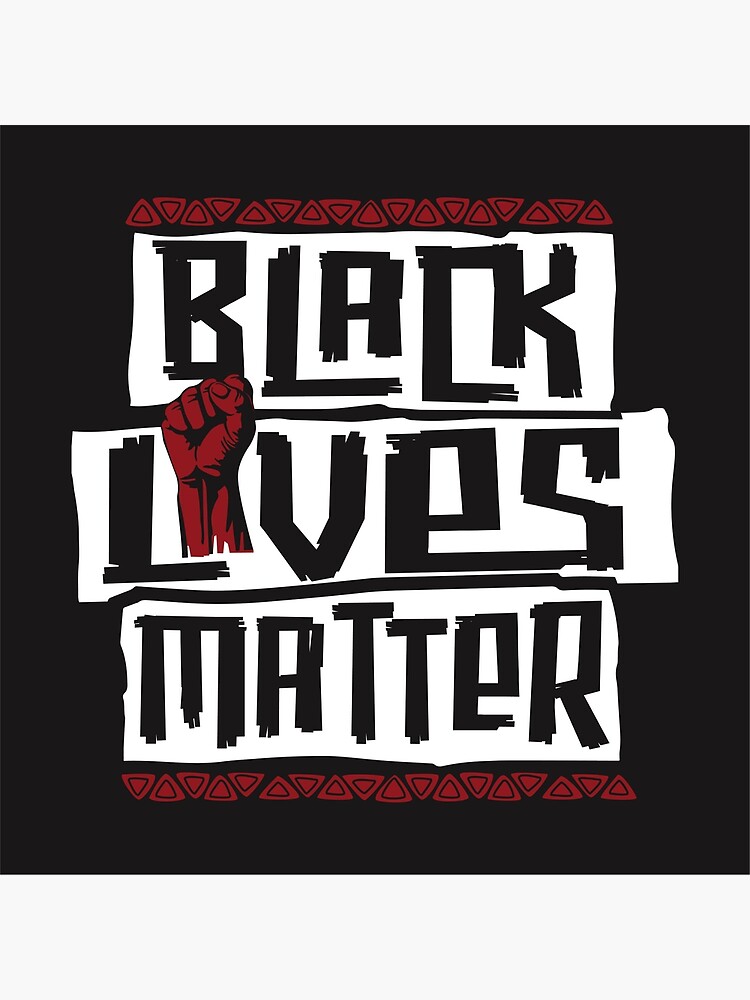 Thumbnail 3 of 3, Poster, Black Lives Matter designed and sold by Donnierogersart.