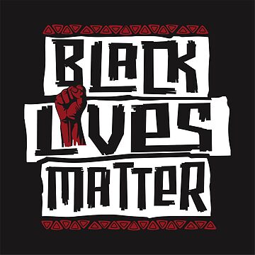 Artwork thumbnail, Black Lives Matter by Donnierogersart