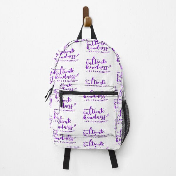 Item preview, Cultivate Kindness Positive Quote Dark Purple designed and sold by faithful-ink.