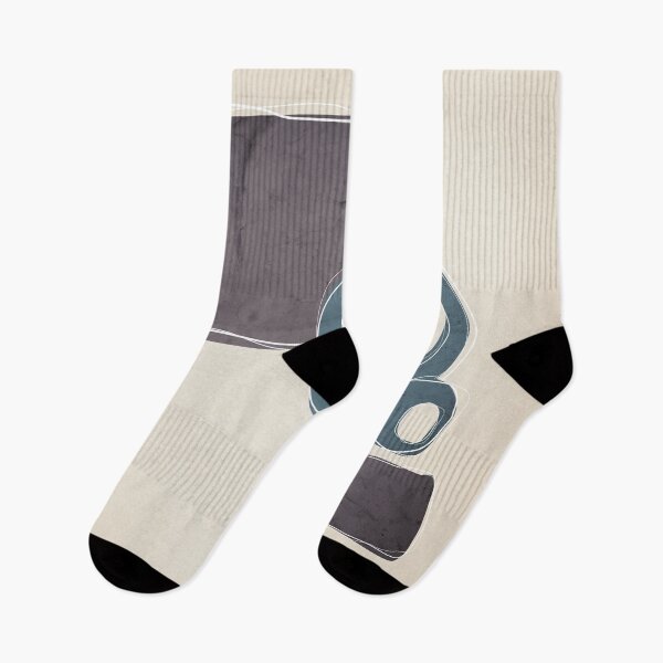 Item preview, Retro Abstract Design in Teal and Aubergine designed and sold by simplydesignart.