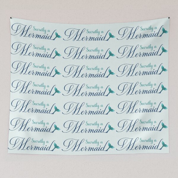 Item preview, Secretly a Mermaid designed and sold by annmk.