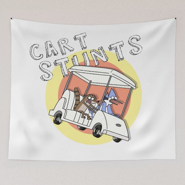Item preview, Mordecai and Rigby Cart Stunts 2 Regular Show designed and sold by durkstars.