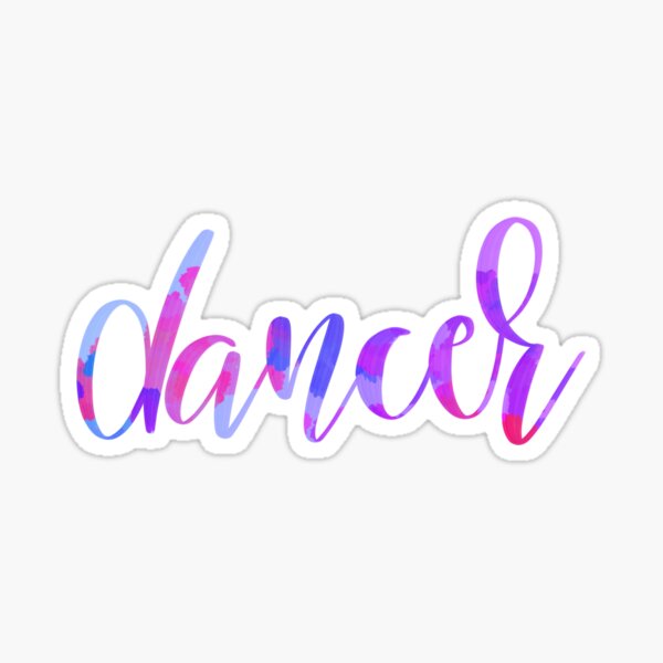 Item preview, Dancer In Calligraphy designed and sold by You2CartoonShop.