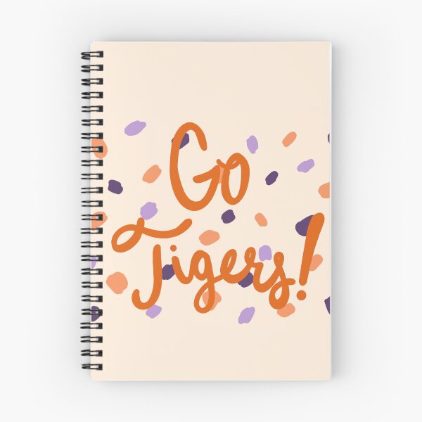 Item preview, Go Tigers Dots - Orange and Purple designed and sold by emilees.