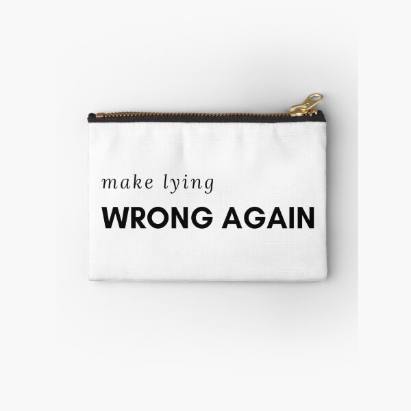 Item preview, Make Lying Wrong Again For A Trump Resistant designed and sold by mcshirtface.