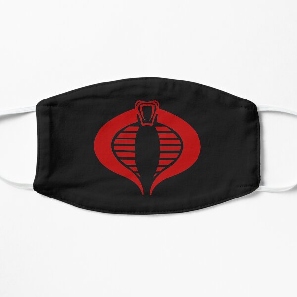 Gi Joe Cobra Enemy Logo Flat Mask
