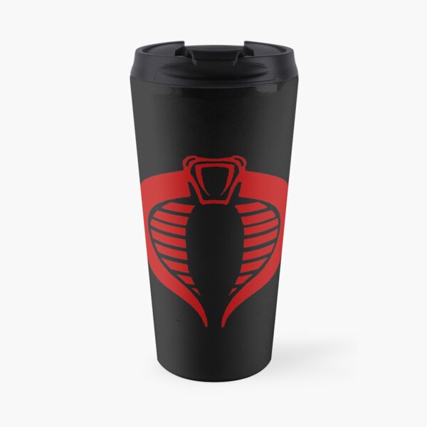 Gi Joe Cobra Enemy Logo Travel Coffee Mug