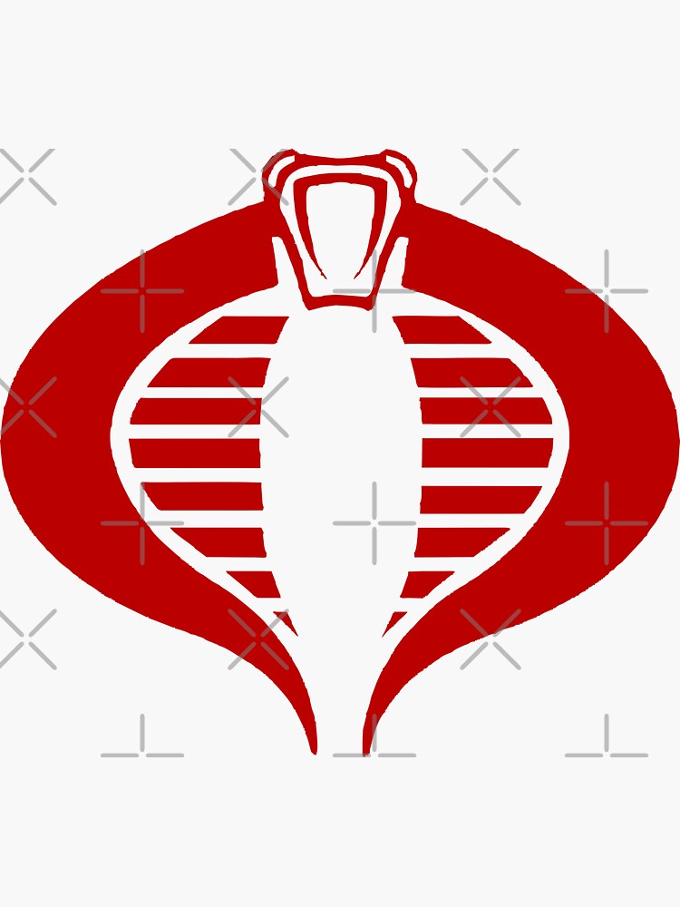 gi joe cobra stickers