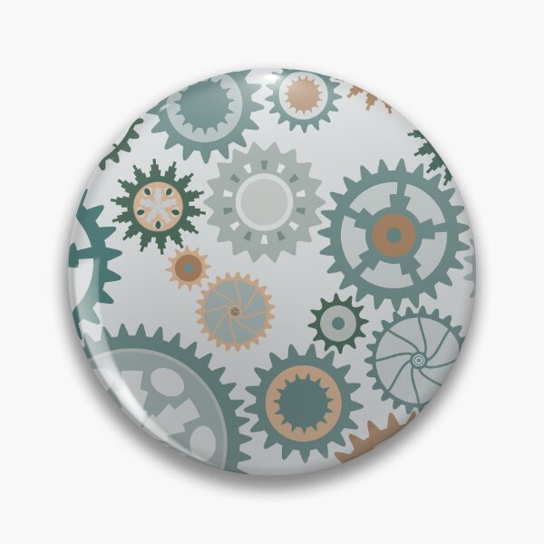 Item preview, Clock's cog-wheels pattern designed and sold by MysticaLink.