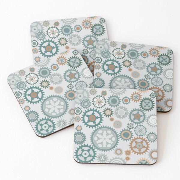 Item preview, Clock's cog-wheels pattern designed and sold by MysticaLink.