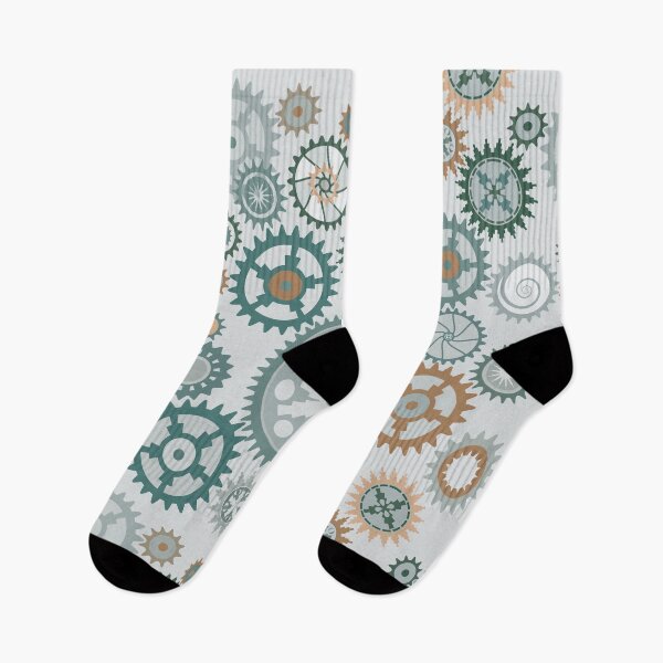 Item preview, Clock's cog-wheels pattern designed and sold by MysticaLink.