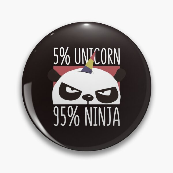 Item preview, Ninja and Unicorn designed and sold by Diane Gotti.