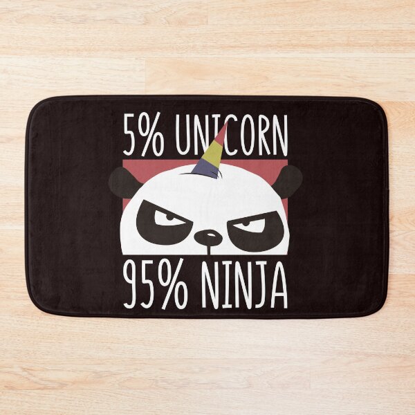 Item preview, Ninja and Unicorn designed and sold by Diane Gotti.