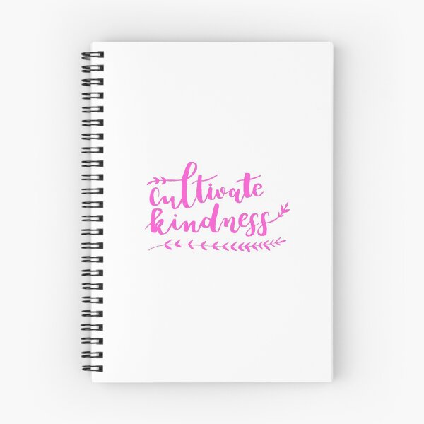 Item preview, Cultivate Kindness Positive Quote Light Pink designed and sold by faithful-ink.