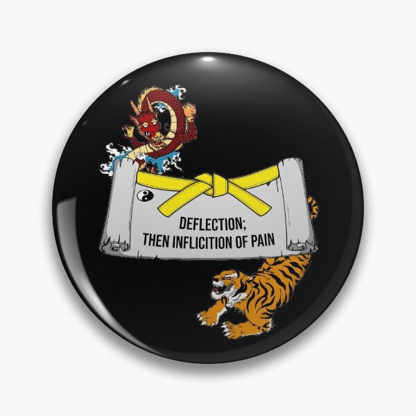 Item preview, Kenpo Karate Martial Arts Yellow Belt Belt Saying Quote designed and sold by MasterKlaw.