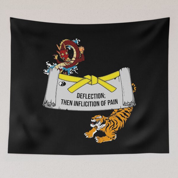 Item preview, Kenpo Karate Martial Arts Yellow Belt Belt Saying Quote designed and sold by MasterKlaw.