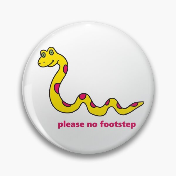 Item preview, Please No Footstep designed and sold by GreasyGerbil.