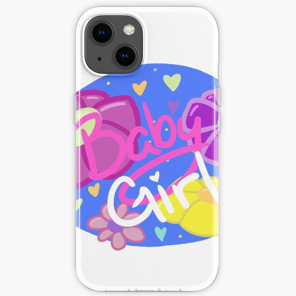 Baby Girl Flower iPhone Soft Case