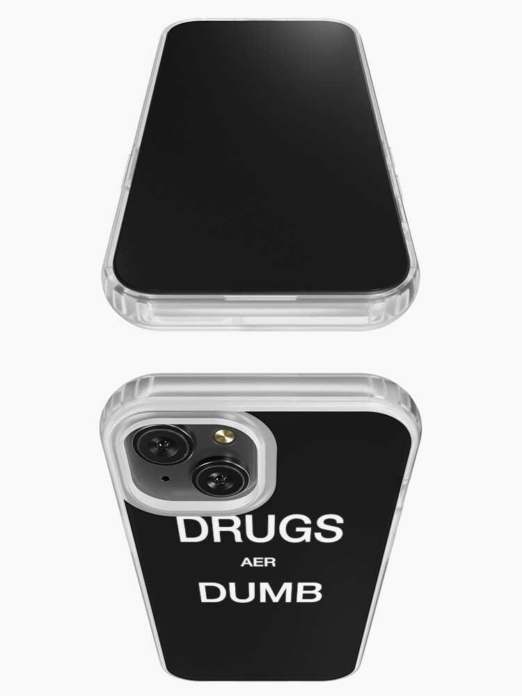 ksubi drugs are dumb drugs aer dumb design iPhone Case