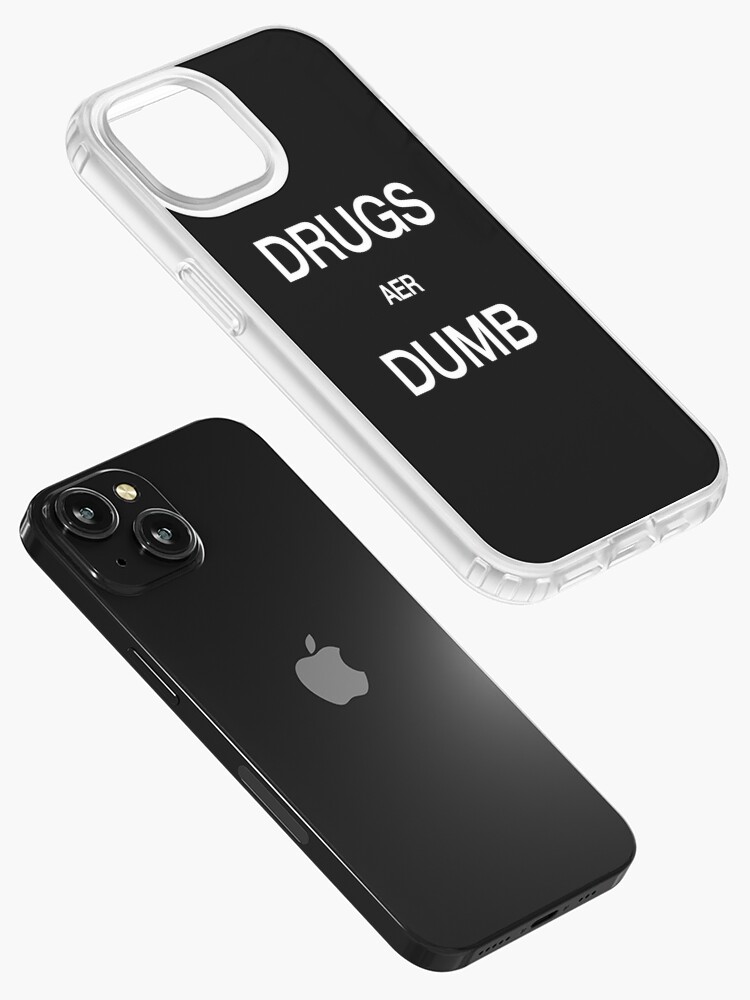 ksubi drugs are dumb drugs aer dumb design iPhone Case