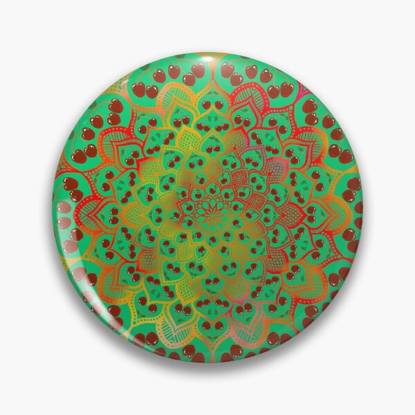 Item preview, Cherry Jubilee Mandala  designed and sold by AubreyBriteArt.